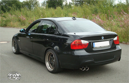 BMW E90/91/92 - 325d/ 330d Endschalldämpfer - 2x80 Typ 25