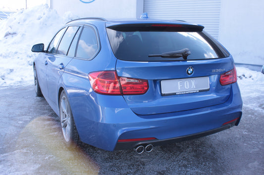 BMW F30/31 - 330d Endschalldämpfer quer Ausgang links - 2x76 Typ 16 links