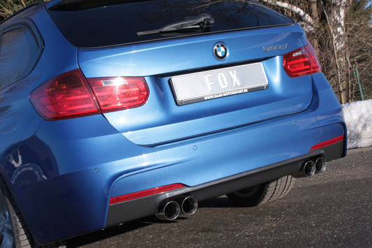BMW F30/31 - 330d Endschalldämpfer quer Ausgang rechts/links - 2x76 Typ 25 rechts/links