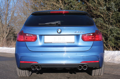 BMW F30/31 - 330d Endschalldämpfer quer Ausgang rechts/links - 2x76 Typ 25 rechts/links