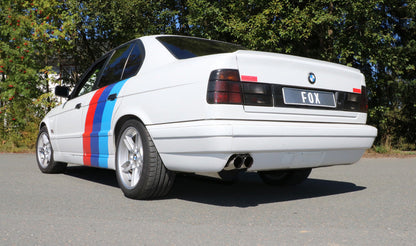 BMW E34 525i/530i Endschalldämpfer - 2x76 Typ 14