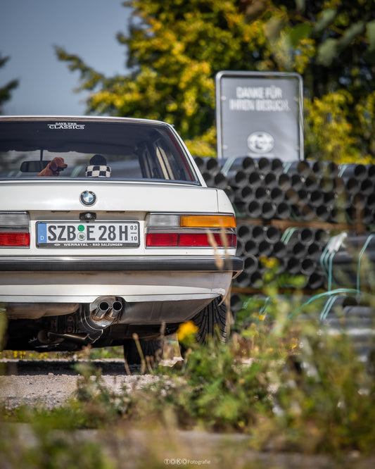 FOX BMW E28 520i ohne Kat Endschalldämpfer - 2x55 Typ 10