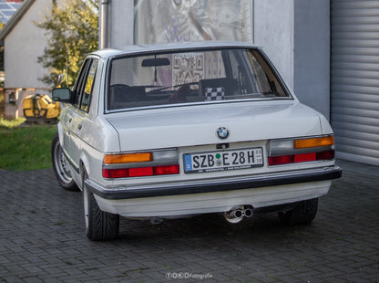 FOX BMW E28 520i ohne Kat Endschalldämpfer - 2x55 Typ 10