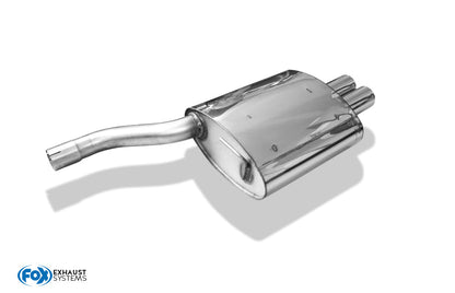 BMW E39 520i/ 523i/ 525i/ 528i - Limousine Endschalldämpfer - 2x76 Typ 13