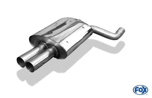 BMW E39 520i/ 523i/ 525i/ 528i - Touring Endschalldämpfer - 2x76 Typ 10
