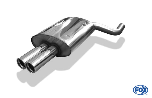 BMW E39 520i/ 523i/ 525i/ 528i - Touring Endschalldämpfer - 2x76 Typ 13