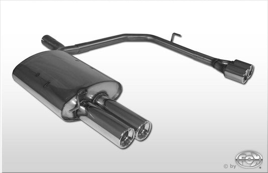 BMW E60/61 - 520i/ 523i/ 525i/ 530i Endschalldämpfer Ausgang rechts/links - 2x76 Typ 13 rechts/links