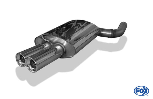 BMW E60/61 540i 545i Endschalldämpfer - 2x90 Typ 13