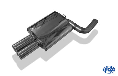 BMW E60/61 540i 545i Endschalldämpfer - 2x90 Typ 13
