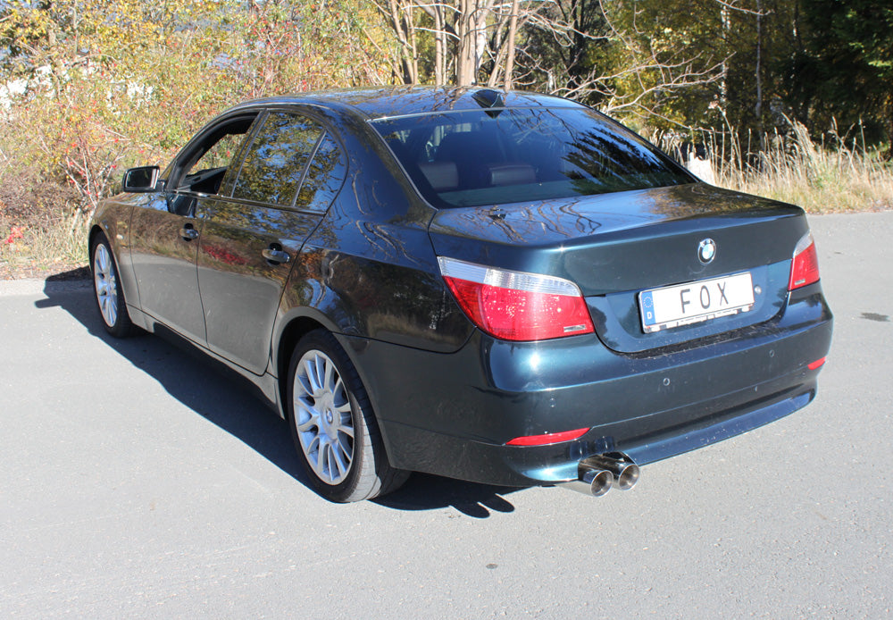 BMW E60/61 540i 545i Endschalldämpfer - 2x90 Typ 25