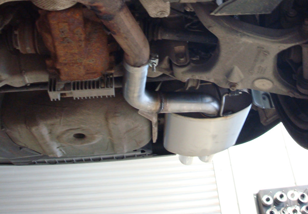 BMW E60/61 540i 545i Endschalldämpfer - 2x90 Typ 25