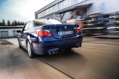 FOX BMW E60 M5 Endschalldämpfer rechts/links - 2x115x85 Typ 32 rechts/links
