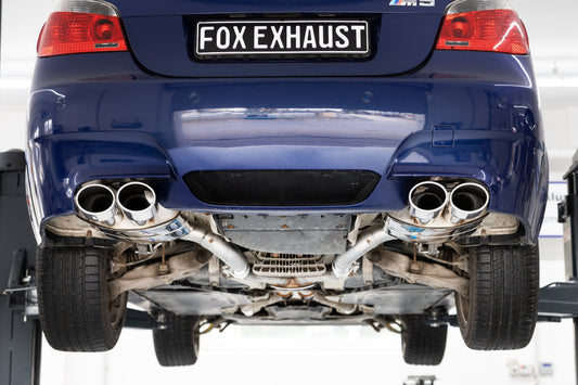 FOX BMW E60 M5 Endschalldämpfer rechts/links - 2x115x85 Typ 32 rechts/links