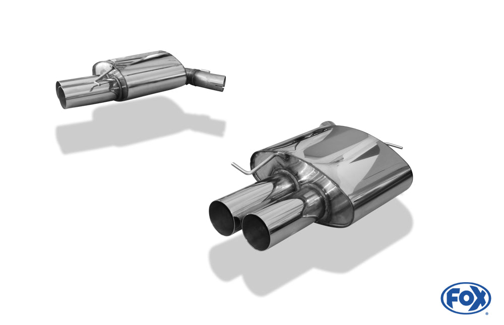 BMW F10 535d Endschalldämpfer rechts/links - 2x90 Typ 10 rechts/links