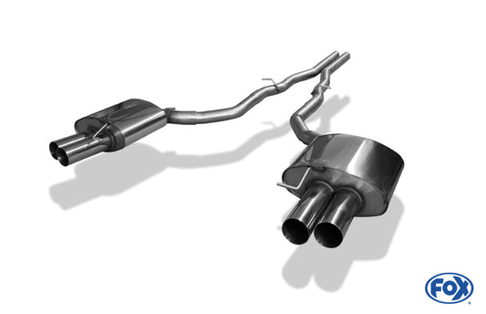 BMW F10 525d 530d Endschalldämpfer rechts/links - 2x80 Typ 10 rechts/links
