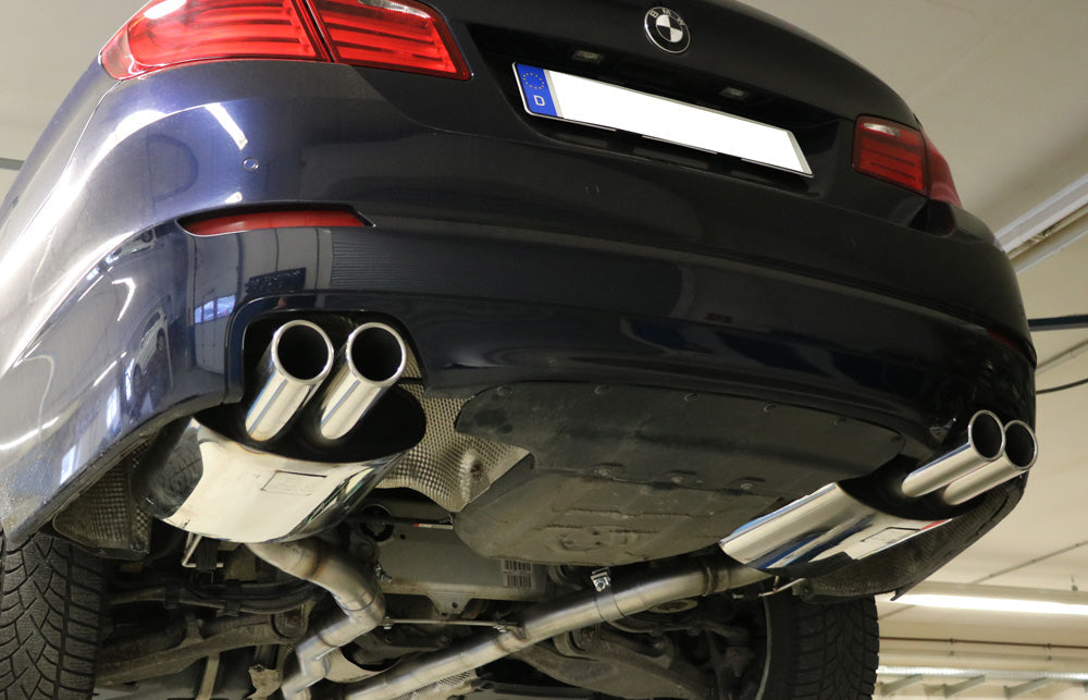 BMW F10 550i Endschalldämpfer rechts/links - 2x90 Typ 16 rechts/links
