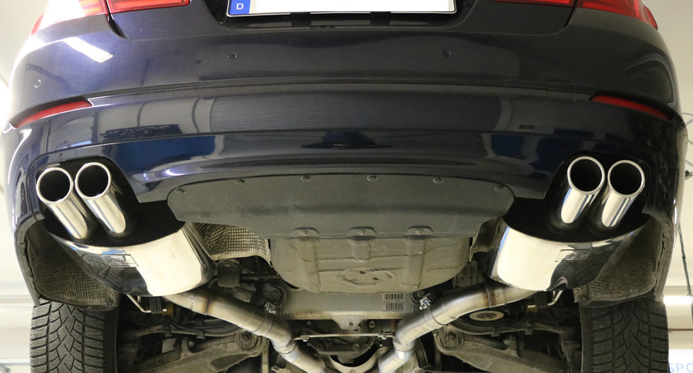 BMW F10 550i Endschalldämpfer rechts/links - 2x90 Typ 16 rechts/links