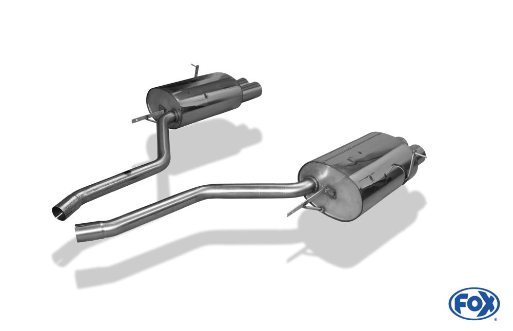 BMW E38 730i/ 735i/ 740i - Mit Stoßstangenausschnitt Endschalldämpfer rechts/links - 2x90 Typ 13 rechts/links