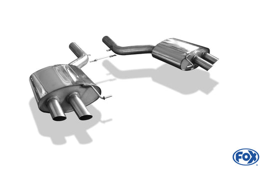 BMW F01 760i Endschalldämpfer rechts/links - 2x63 Typ 14 rechts/links - ohne Abgasklappen