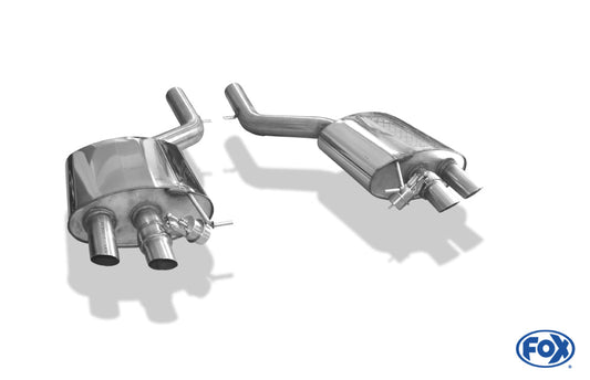 BMW F01 760i Endschalldämpfer rechts/links - 2x63 Typ 14 rechts/links - mit Abgasklappen