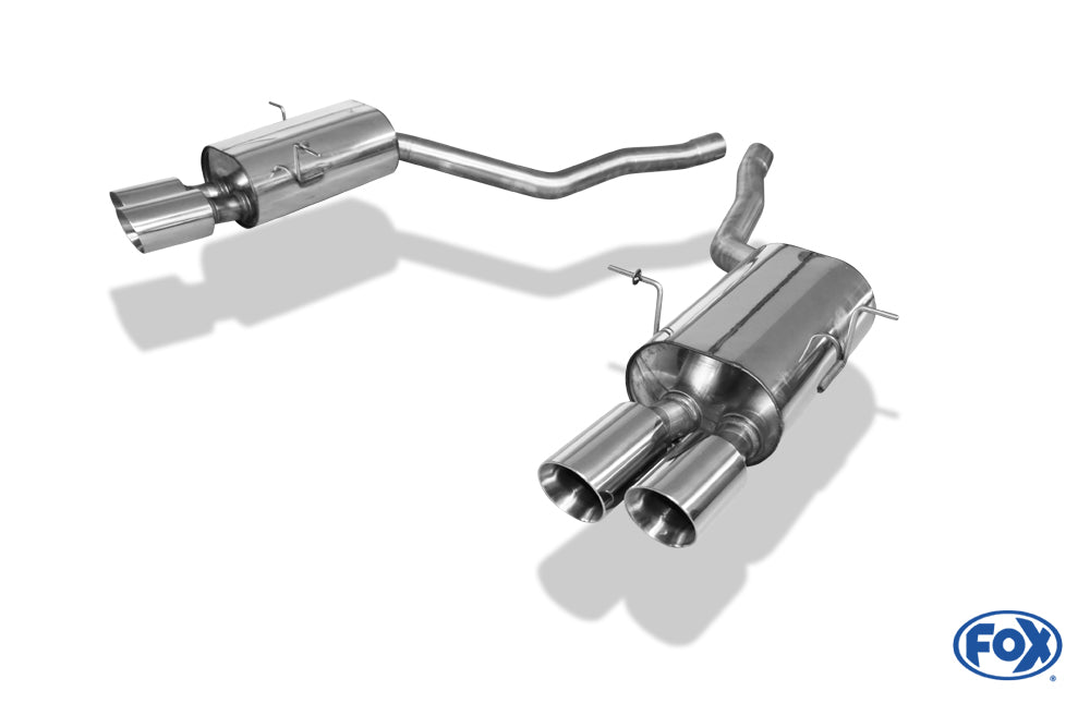 BMW E31 850i Endschalldämpfer rechts/links - 2x90 Typ 25 rechts/links