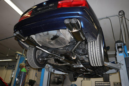 BMW E31 850i Endschalldämpfer rechts/links und Vorschalldämpfer - 2x93x79 Typ 70 rechts/links