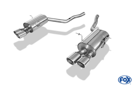 BMW E31 850i Endschalldämpfer rechts/links - 2x93x79 Typ 70 rechts/links