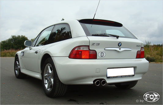BMW Z3/ Z3 Coupe 3,0l Endschalldämpfer - 2x80 Typ 17