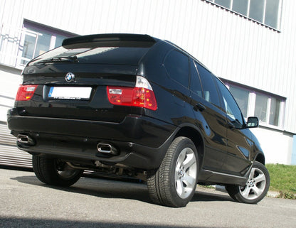 BMW X5 E53 Endschalldämpfer rechts/links - 160x80 Typ 53 rechts/links