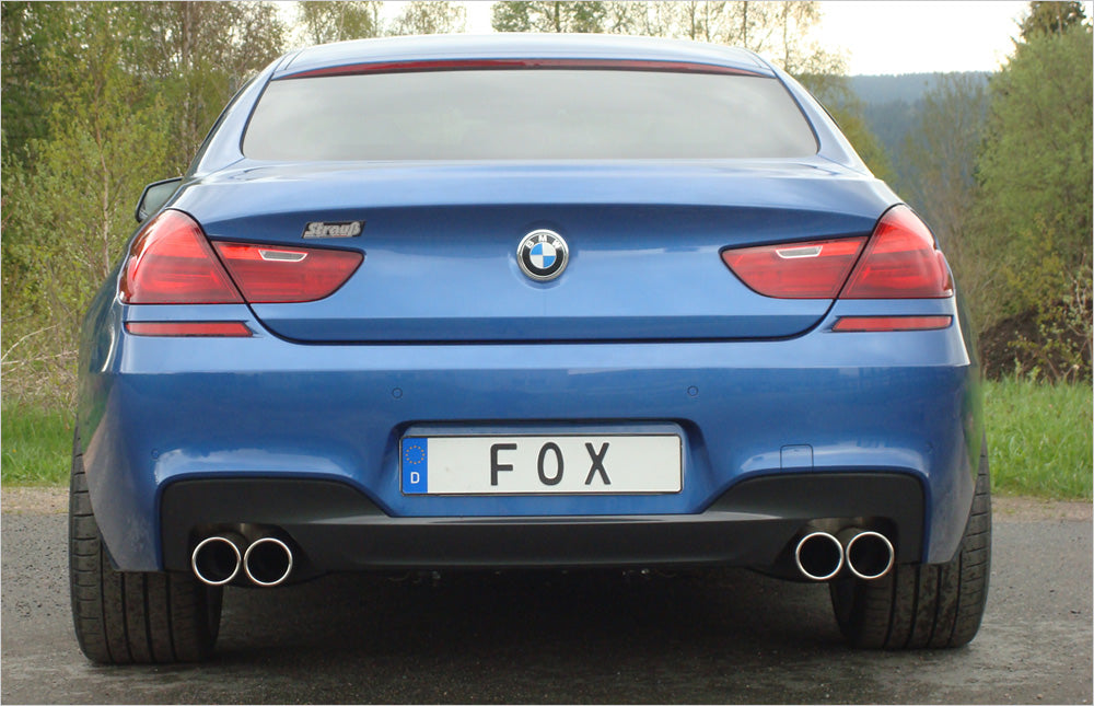 BMW F12/F13/F06 - 640i mit M-Paket Endschalldämpfer rechts/links - 2x90 Typ 12 rechts/links