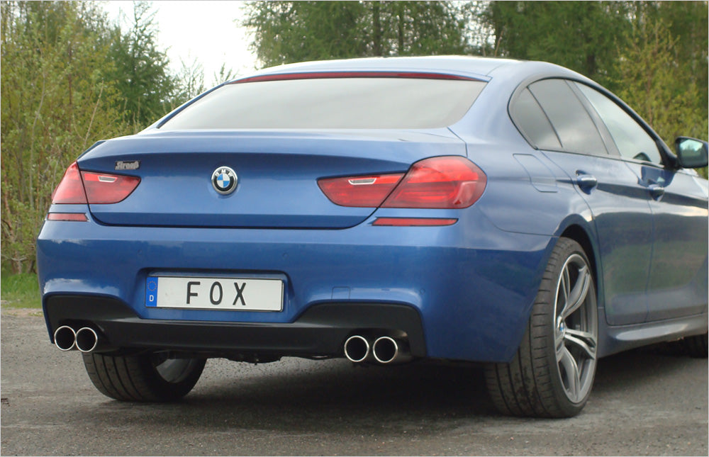 BMW F12/F13/F06 - 640i mit M-Paket Endschalldämpfer rechts/links - 2x90 Typ 12 rechts/links