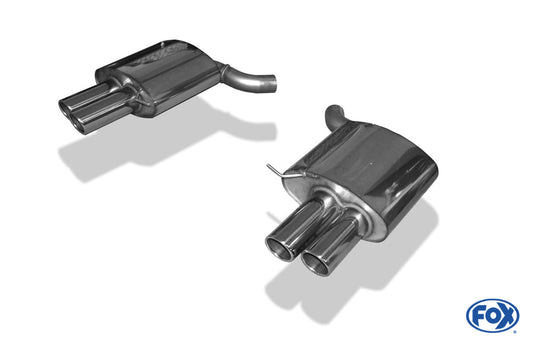 BMW F12/F13/F06 - 640i mit M-Paket Endschalldämpfer rechts/links - 2x90 Typ 16 rechts/links