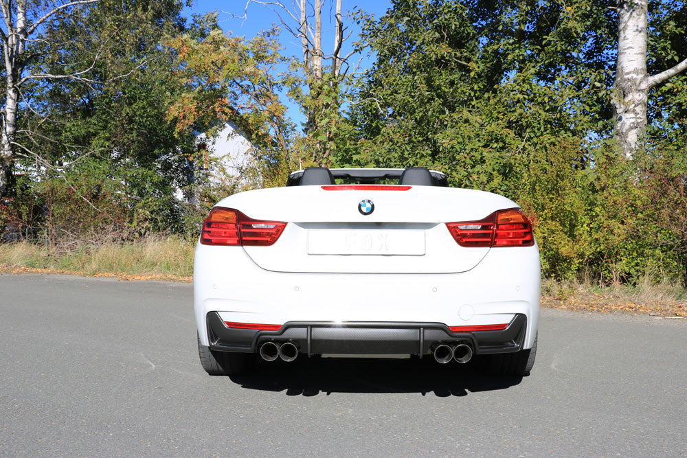 BMW F32/F33/F36 - 435i - M-Paket Endschalldämpfer quer Ausgang rechts/links - 2x80 Typ 25 rechts/links