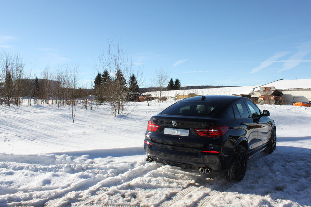 BMW X4 F26 - 35i 35d Endschalldämpfer quer Ausgang rechts/links - 2x90 Typ 17 rechts/links