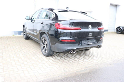 BMW X4 G02 - 20i Endschalldämpfer quer Ausgang rechts/links - 2x80 Typ 25 rechts/links