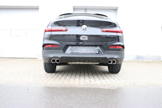 BMW X4 G02 - 20i Endschalldämpfer quer Ausgang rechts/links - 2x80 Typ 25 rechts/links