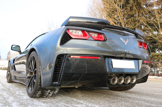 Corvette C7/ Z06 Endschalldämpfer Ausgang mittig - 4x100 Typ 25 mittig
