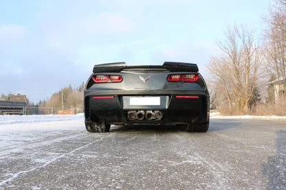 Corvette C7/ Z06 Endschalldämpfer Ausgang mittig - 4x100 Typ 25 mittig