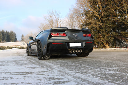 Corvette C7/ Z06 Endschalldämpfer Ausgang mittig - 4x100 Typ 25 mittig