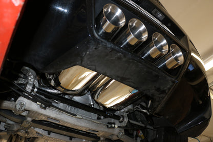 Corvette C7/ Z06 Endschalldämpfer Ausgang mittig - 4x100 Typ 25 mittig