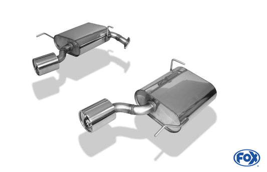 Chevrolet Captiva KLAC Endschalldämpfer rechts/links - 1x100 Typ 13 rechts/links
