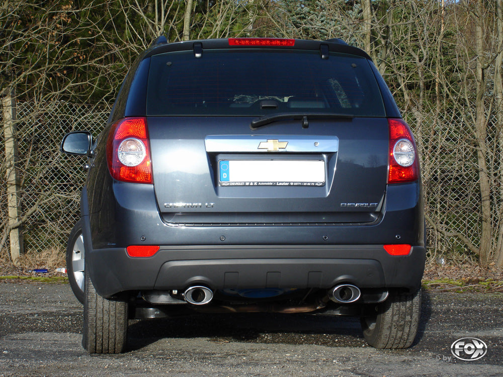 Chevrolet Captiva KLAC Endschalldämpfer rechts/links - 115x85 Typ 33 rechts/links
