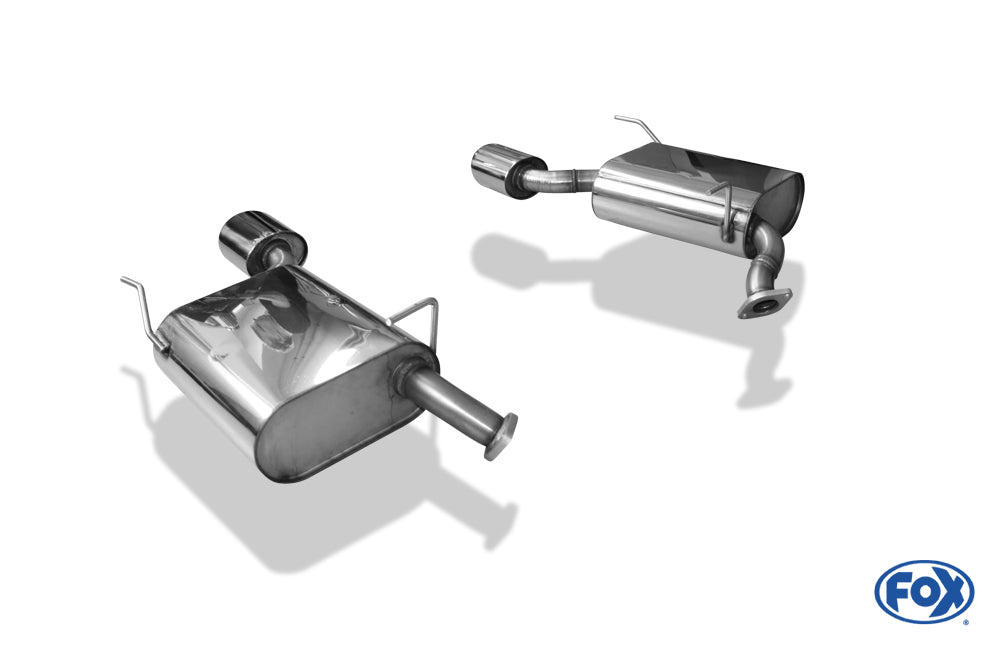 Chevrolet Captiva KLAC Endschalldämpfer rechts/links - 115x85 Typ 33 rechts/links