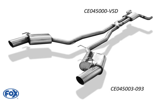 Chevrolet Camaro Vorschalldämpfer rechts/links
