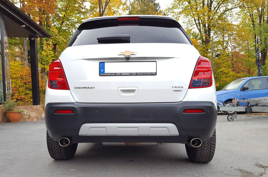 Chevrolet Trax 4x4 Endschalldämpfer rechts/links - 115x85 Typ 38 rechts/links