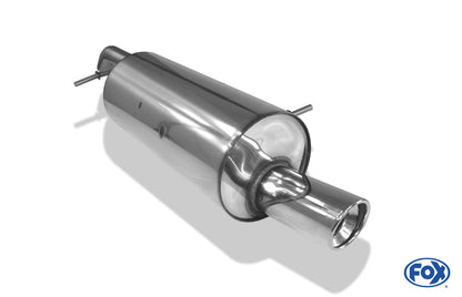 Citroen C2/ C3 Endschalldämpfer - 1x90 Typ 17
