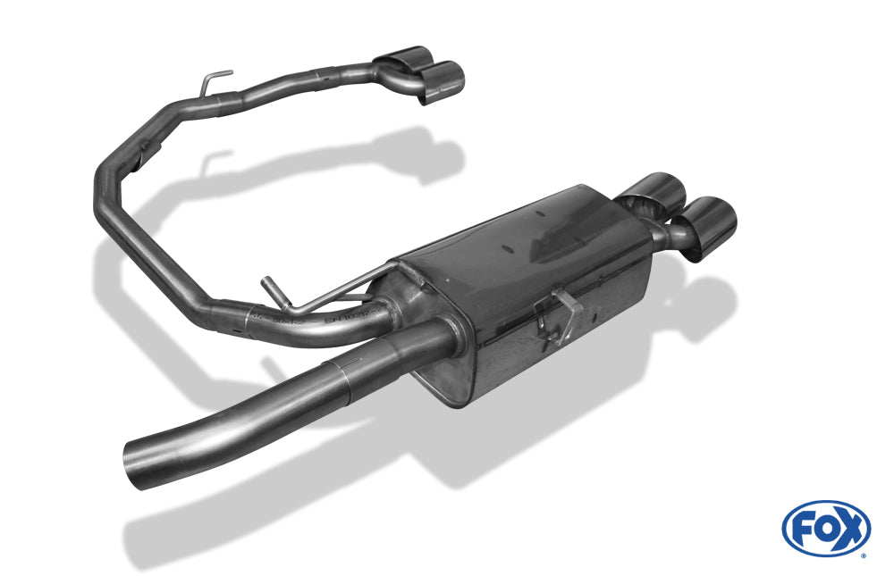 Citroen C4 - B7 Endschalldämpfer Ausgang rechts/links - 2x106x71 Typ 32 rechts/links