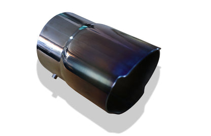 FOX Cover colour - 90mm Endrohrhülle mit Madenschrauben für Endrohr Ø80 - Länge: 150mm
