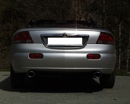 Chrysler Sebring Coupe&Cabrio Typ JR Endschalldämpfer rechts/links - 115x85 Typ 33 rechts/links