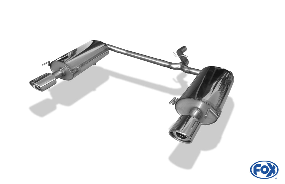 Chrysler Sebring Coupe&Cabrio Typ JR Endschalldämpfer rechts/links - 115x85 Typ 33 rechts/links